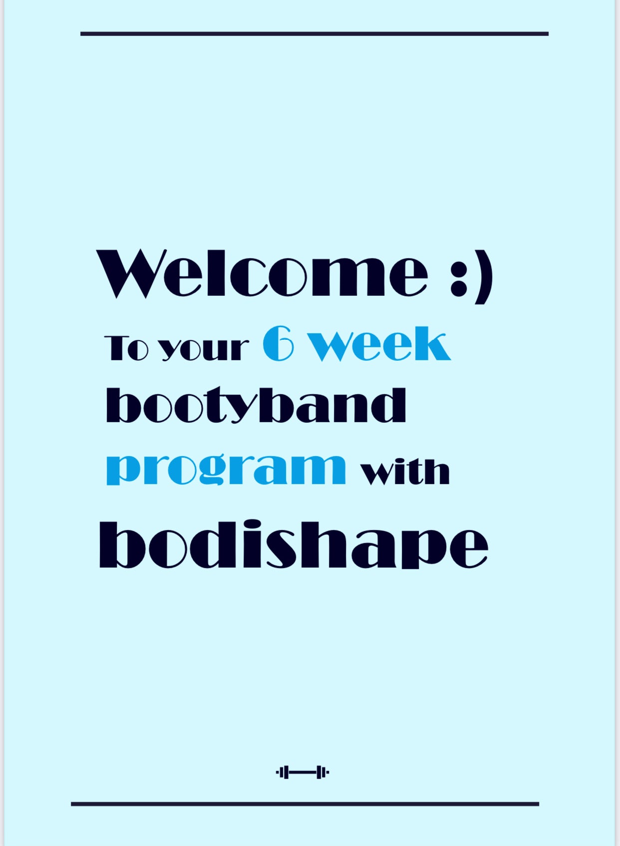 6 Week Bootyband Program V1