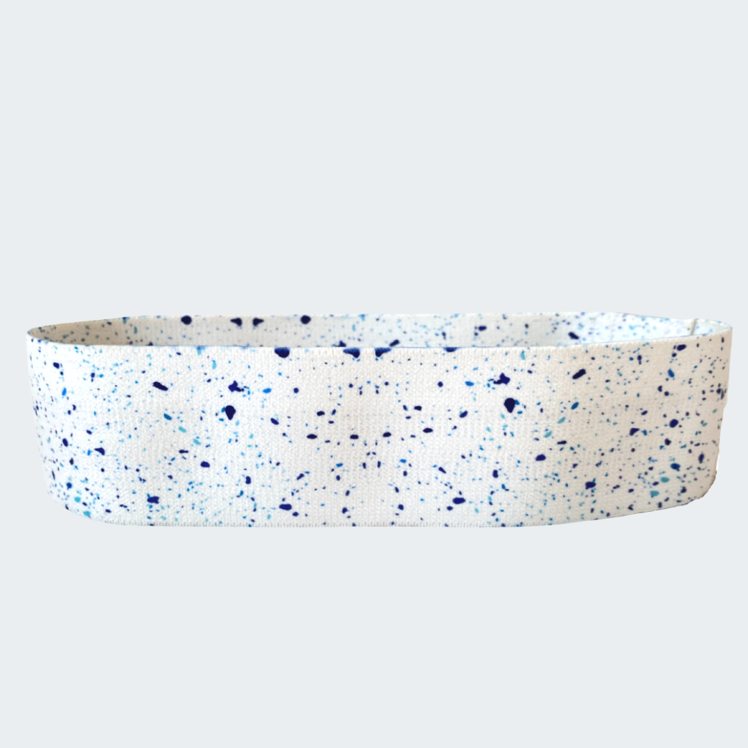 White and Blue Dots MEDIUM